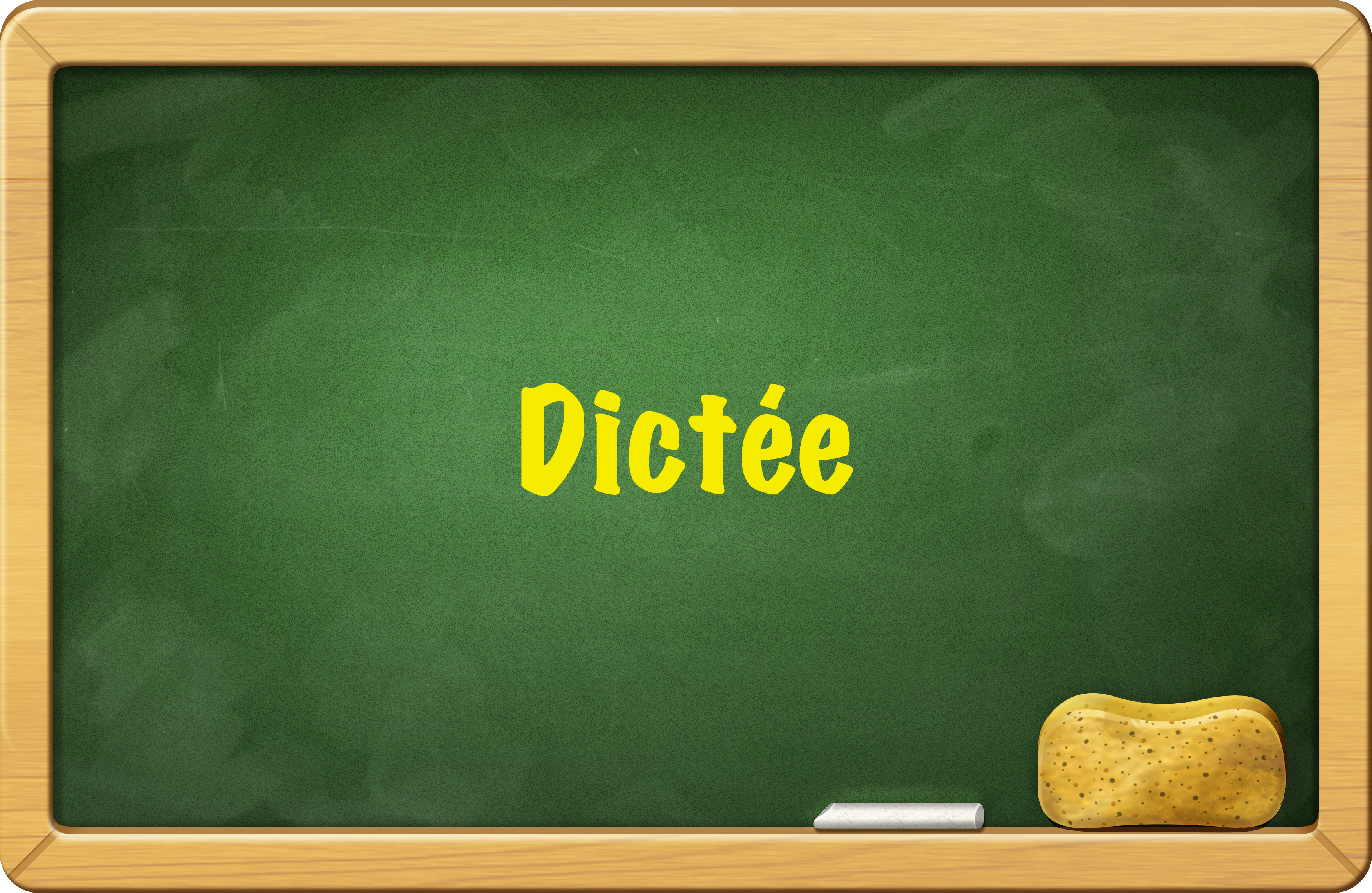Dictée A1